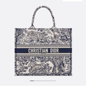 Dior Large Book Tote - New from what goes around comes around